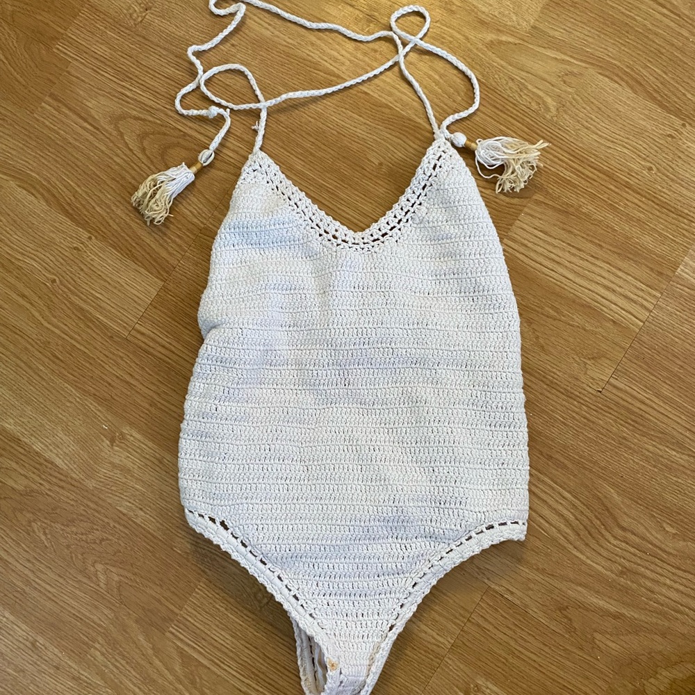 Crochet One Piece Swimsuit